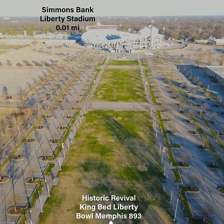 Vila Historic Revival King Bed Liberty Bowl Memphis 893 Exteriér fotografie